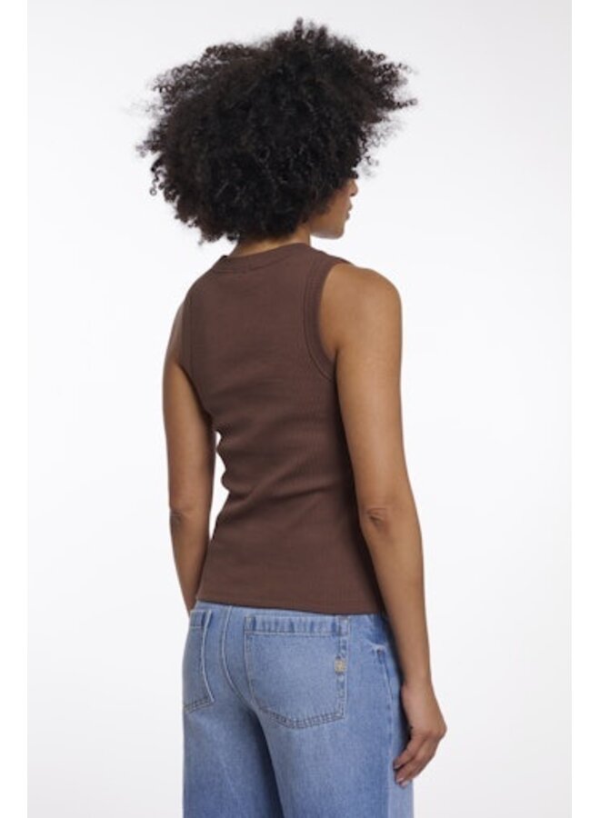 Filipa.7002622 Rino&Pelle Tanktop Dark bark