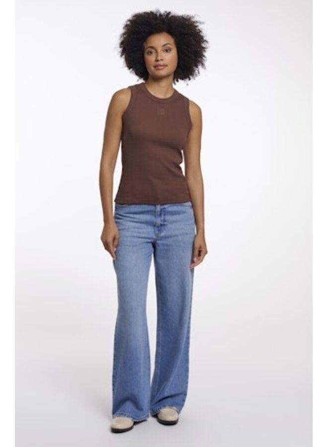 Filipa.7002622 Rino&Pelle Tanktop Dark bark