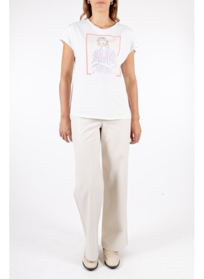 Nanouk.7002622 Rino&Pelle T-shirt with print Snow white illustration