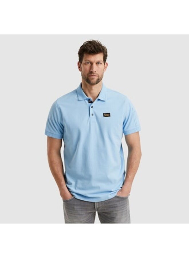 PPSS0000861 5326 PME Legend Short sleeve polo American Classic Airy Blue
