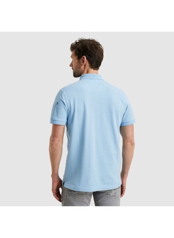PPSS0000861 5326 PME Legend Short sleeve polo American Classic Airy Blue