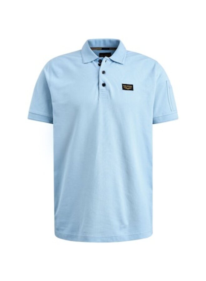 PPSS0000861 5326 PME Legend Short sleeve polo American Classic Airy Blue