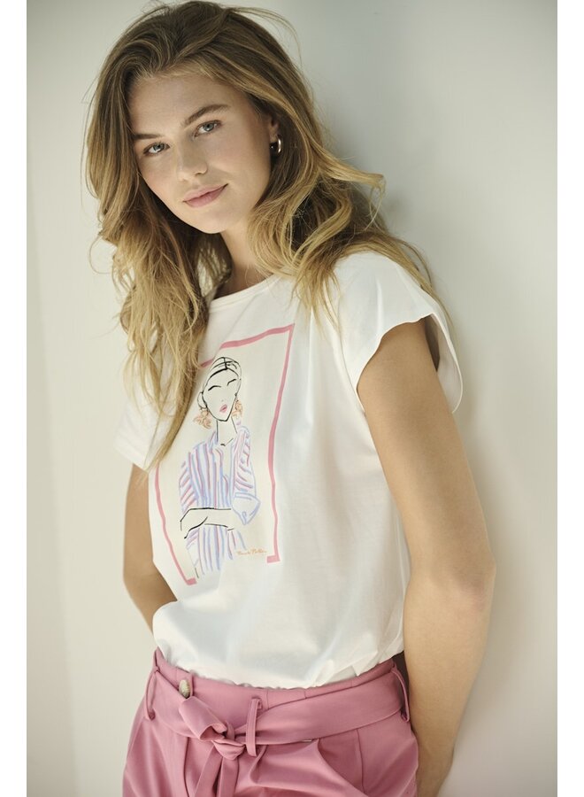 Nanouk.7002622 Rino&Pelle T-shirt with print Snow white illustration