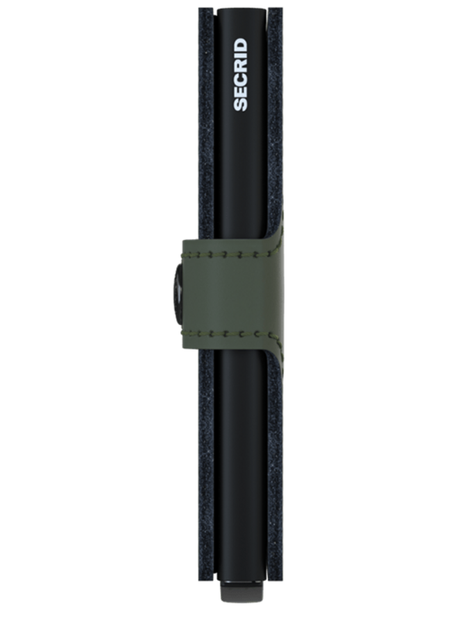 Secrid Miniwallet Matte Green Black