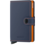 Secrid Miniwallet Matte Nightblue and Orange