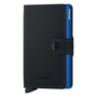 Secrid Miniwallet Matte Black and Blue