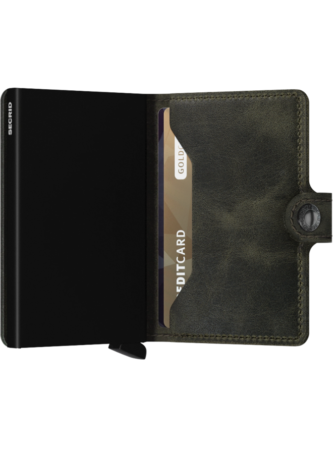 Secrid Miniwallet Vintage Olive black