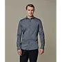 PPXH10032O Profuomo shirt x-cutaway sf denim blue