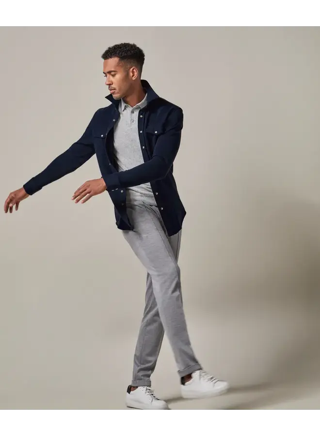 PPXF10001J Profuomo overshirt western navy