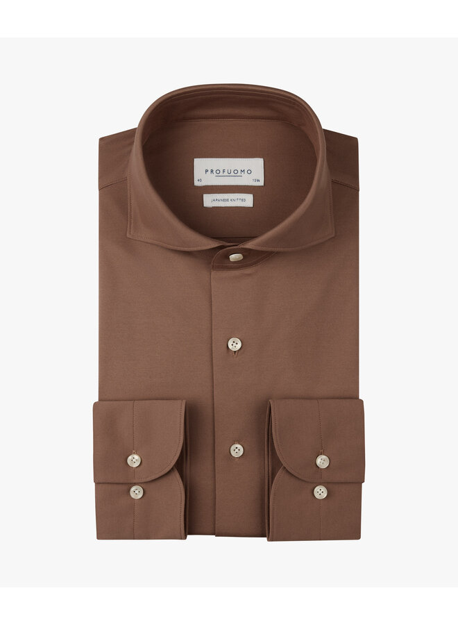 PPXH10032M Profuomo shirt x-cutaway sf red clay