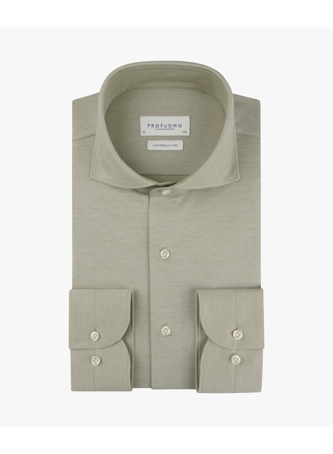 PPXH10031D Profuomo shirt x-cutaway sf mid green