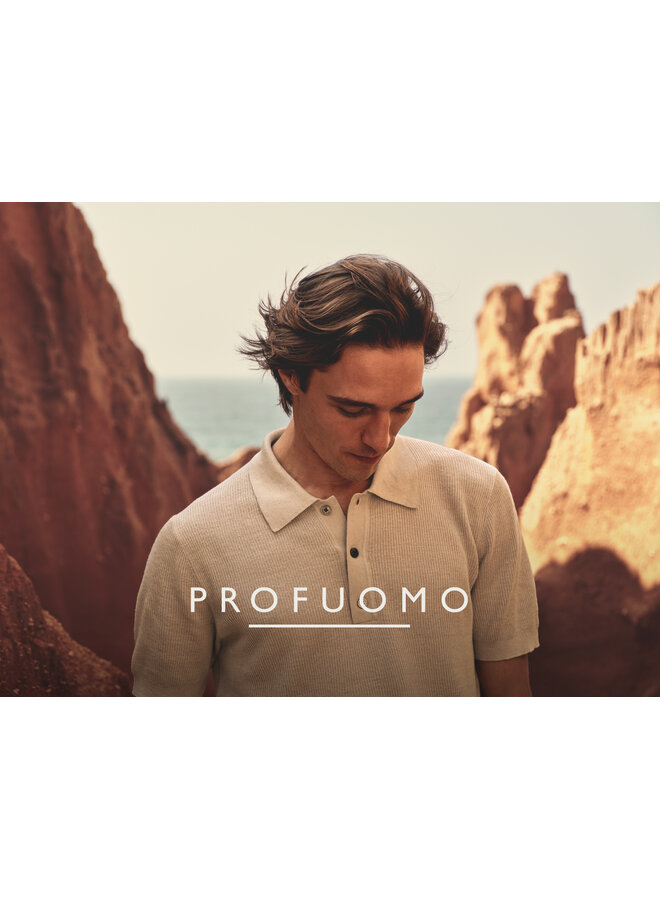 PPXD10028E Profuomo polo ss beige