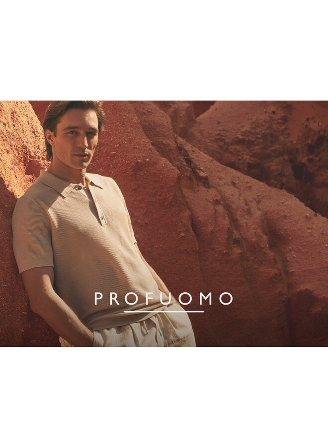 PPXD10028E Profuomo polo ss beige