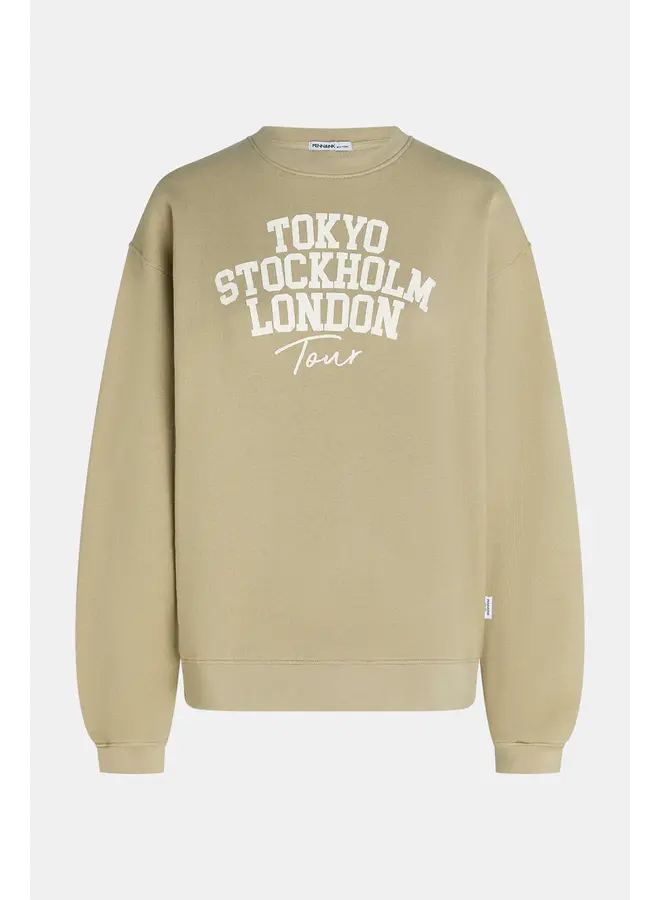 S26F1827 640-05 Penn en Ink Sweater print pepper ecru