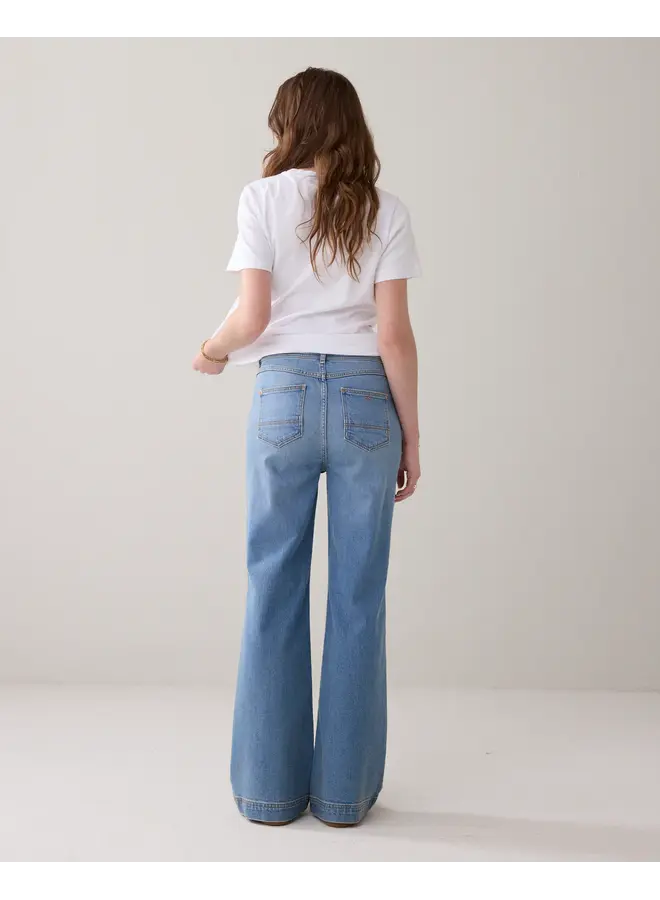 4s2936-5206 426 Summum Jeans flared Comford heritage denim  Vintagebluedenim