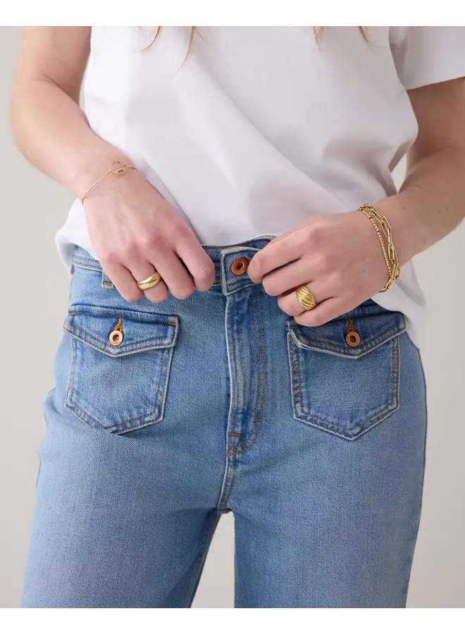 4s2936-5206 426 Summum Jeans flared Comford heritage denim  Vintagebluedenim