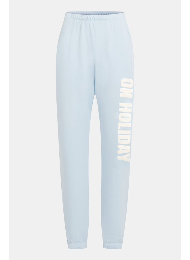 S26F1828 568-05 Penn en Ink Trousers print skyrider ecru