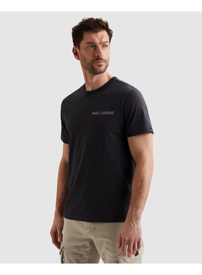 PTSS2603571 5278 PME Legend Short sleeve r-neck single jersey back graphic Graphite