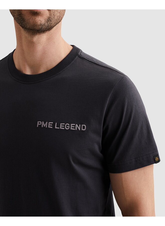 PTSS2603571 5278 PME Legend Short sleeve r-neck single jersey back graphic Graphite