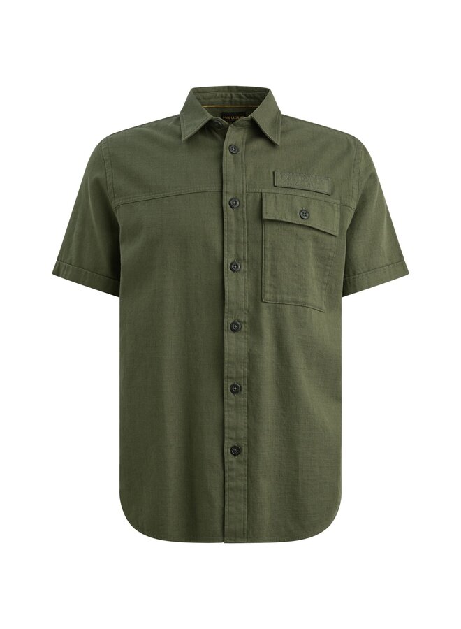 PSIS2603268 6150 PME Legend Short Sleeve Shirt Ctn Slub Thyme