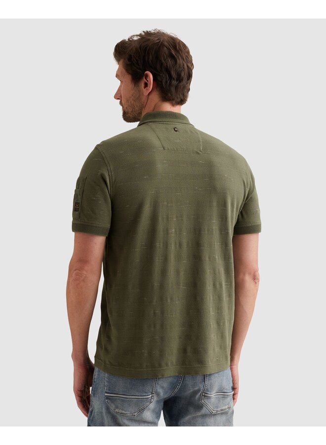 PPSS2603885 6150 PME Legend Short sleeve polo injected popcorn pique Thyme