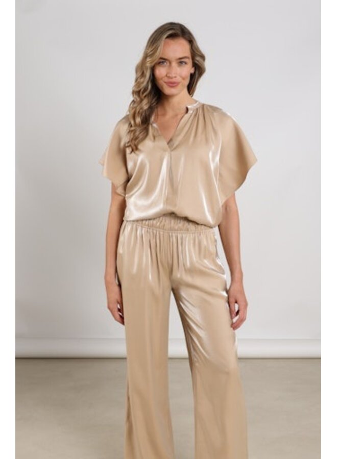 NKS01131 9 Nukus Taylor Top Shiny Sand