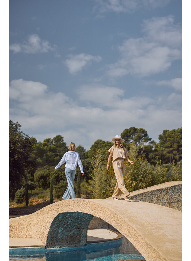 NKS09061 24 Nukus Scarlet Pants Bleached Denim