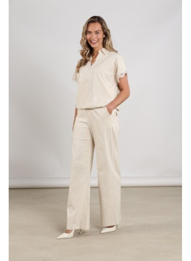NKS09080 9 Nukus Eline Pants Sand