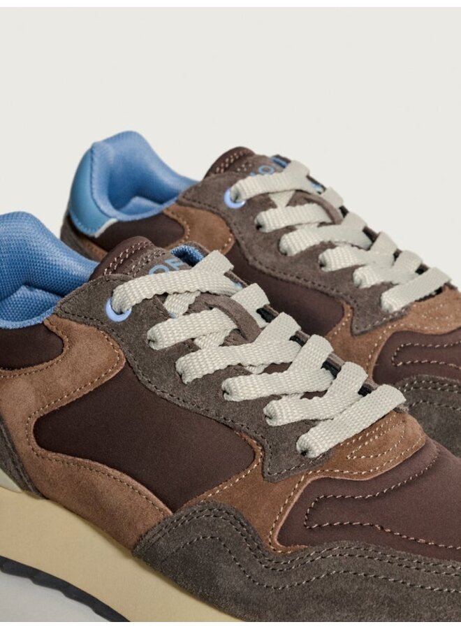 12602401 Hoff SNEAKER Woman CITY RETRO CHOCOLATE