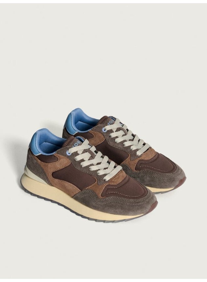 12602401 Hoff SNEAKER Woman CITY RETRO CHOCOLATE