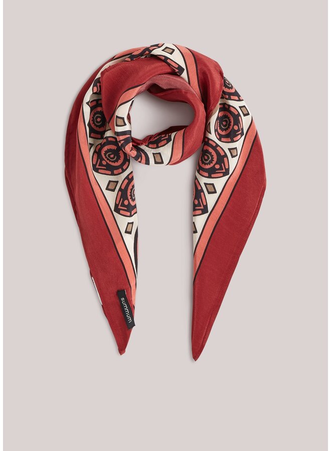 8s1069-8608 570  Summum Scarf Satin small Faded rose