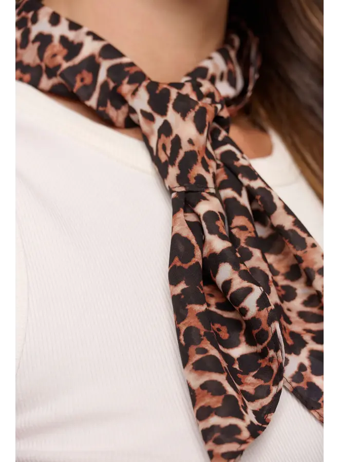Ban.7002621 Rino & Pelle Scarf Animal Print Small