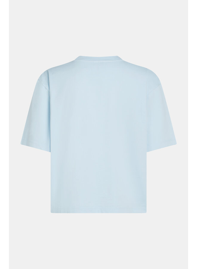 S26F1814 568-334 Penn en Ink T-shirt print skyrider cardinal