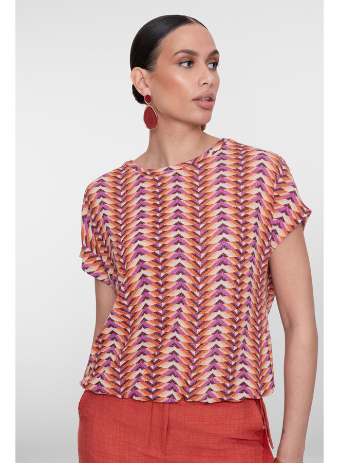 62155-20 300 Geisha top lila/orange