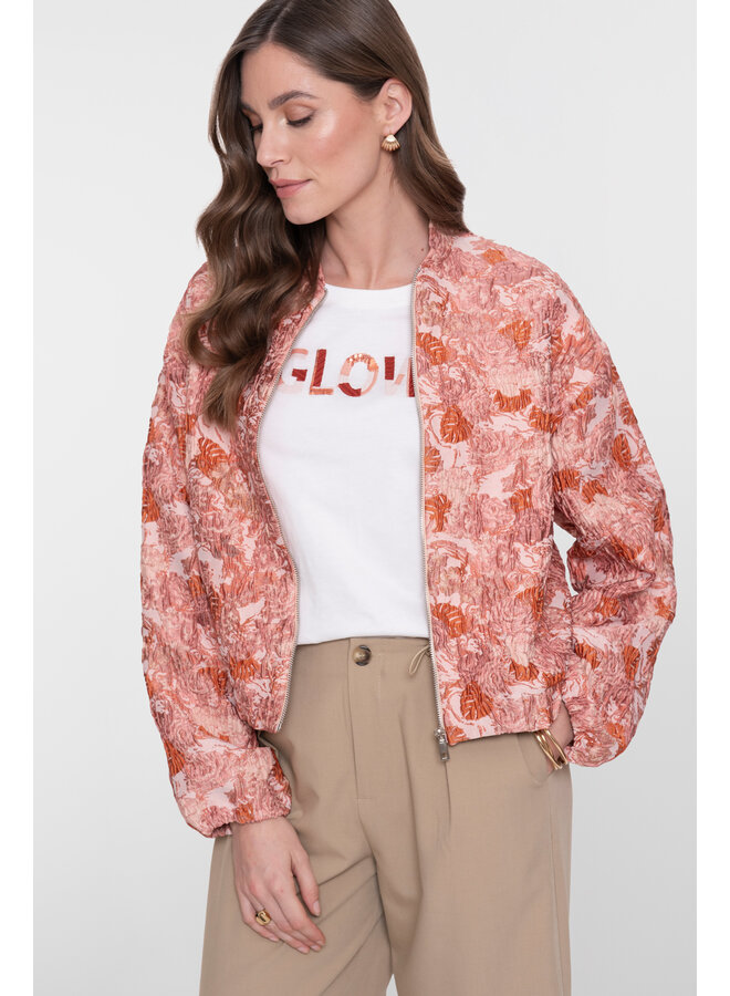 62084-41 010 Geisha T-shirt glow off-white/light pink