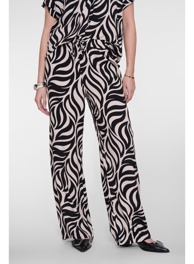 61230-70 999 Geisha Pants bi-color black/sand