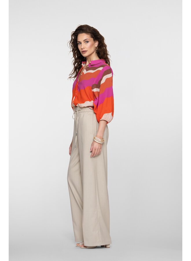 61041-10 720 Geisha Pants wide sand