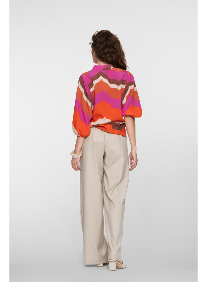 61041-10 720 Geisha Pants wide sand