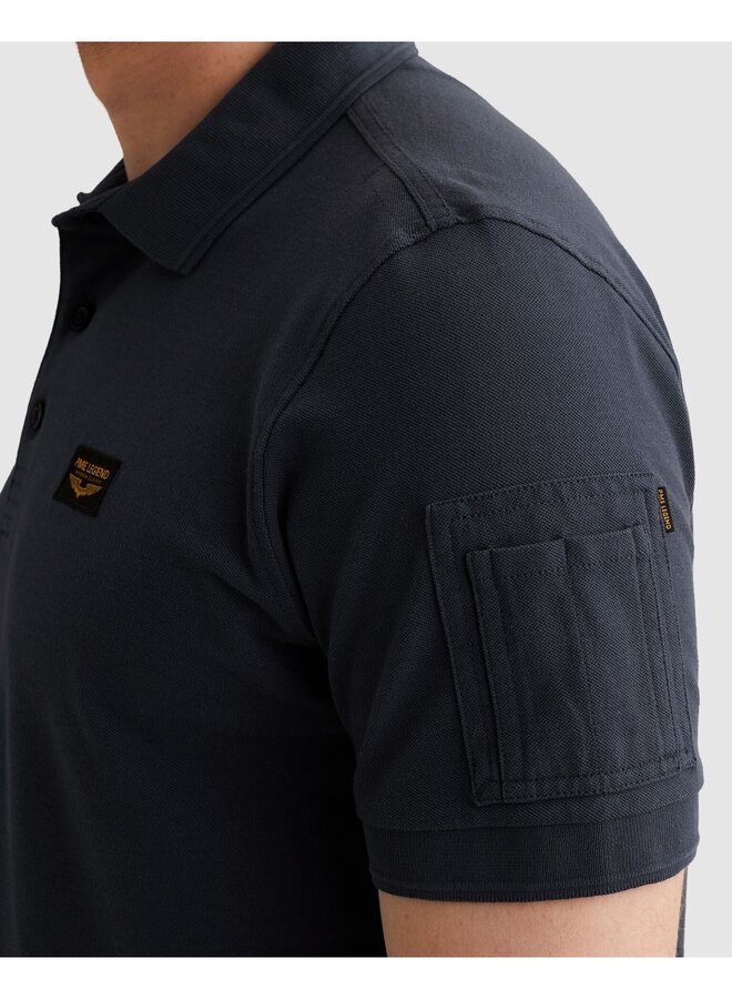 PPSS2602899 5116 PME Legend Short sleeve polo American Classic Mood Indigo