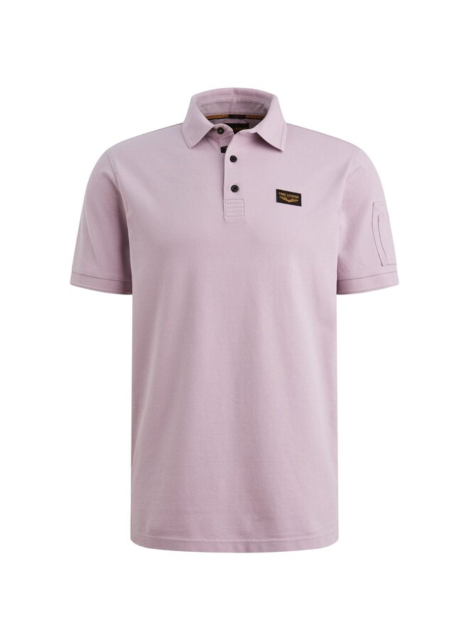 PPSS2602899 4203 PME Legend Short sleeve polo American Classic Lavender Frost