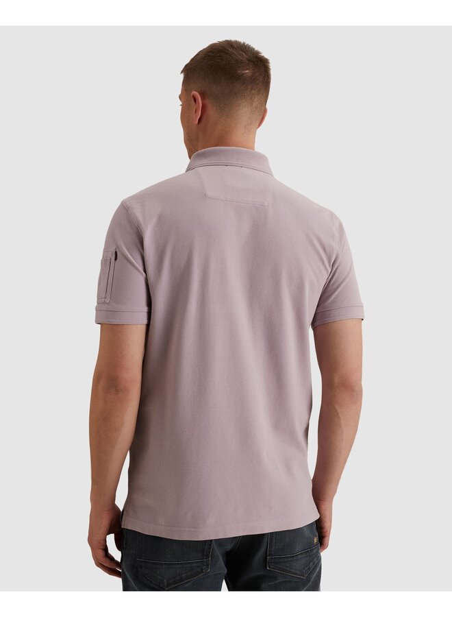 PPSS2602899 4203 PME Legend Short sleeve polo American Classic Lavender Frost
