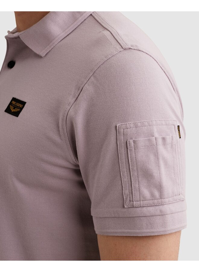PPSS2602899 4203 PME Legend Short sleeve polo American Classic Lavender Frost