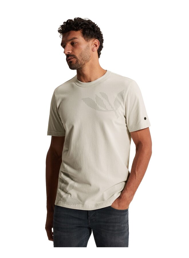 CTSS2603506 7178 Cast Iron Short sleeve r-neck regular fit jersey White Onyx