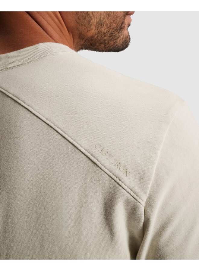 CTSS2603506 7178 Cast Iron Short sleeve r-neck regular fit jersey White Onyx