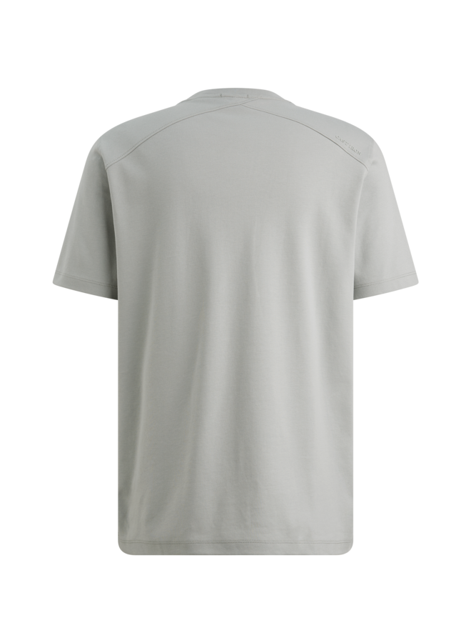 CTSS2603560 9105 Cast Iron Short sleeve r-neck regular fit interlock Belgain Block