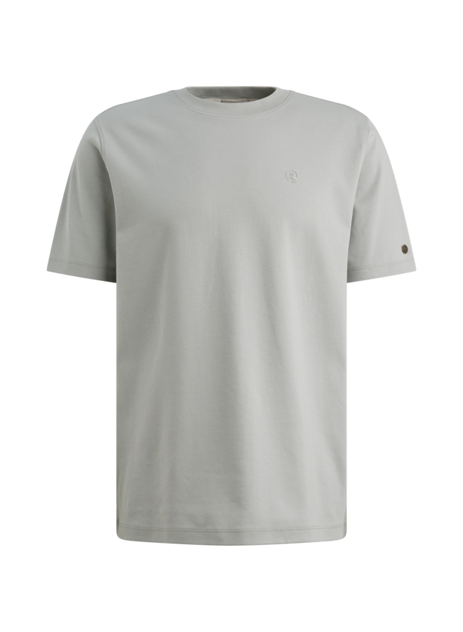 CTSS2603560 9105 Cast Iron Short sleeve r-neck regular fit interlock Belgain Block