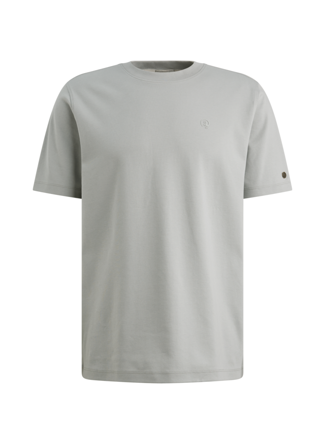 CTSS2603560 9105 Cast Iron Short sleeve r-neck regular fit interlock Belgain Block