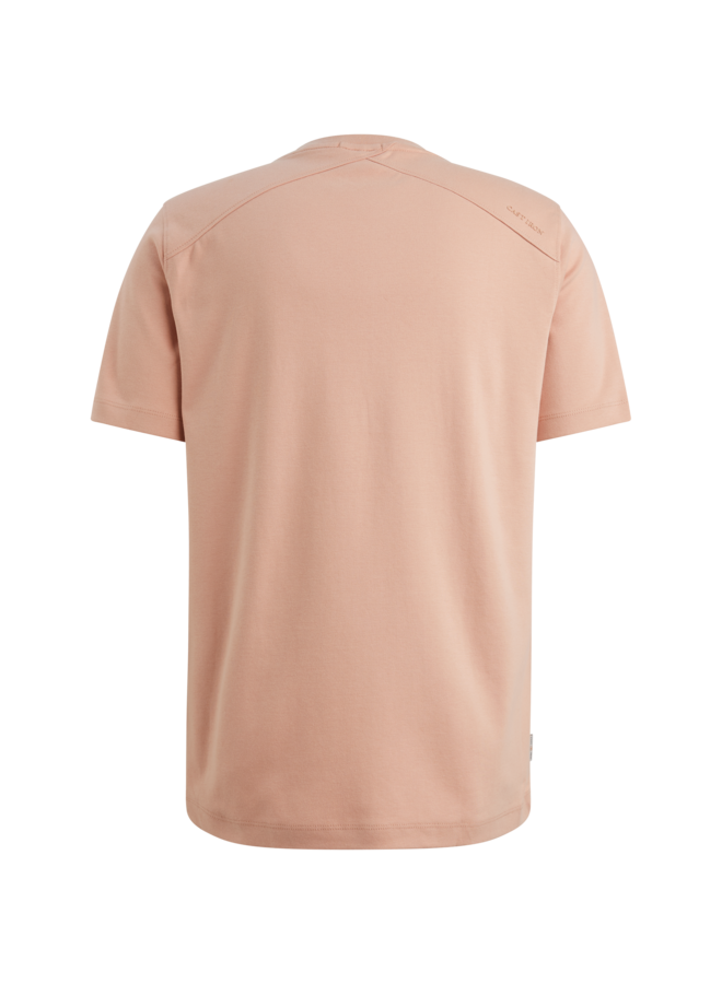 CTSS2603560 3018 Cast Iron Short sleeve r-neck regular fit interlock Cafe Creme