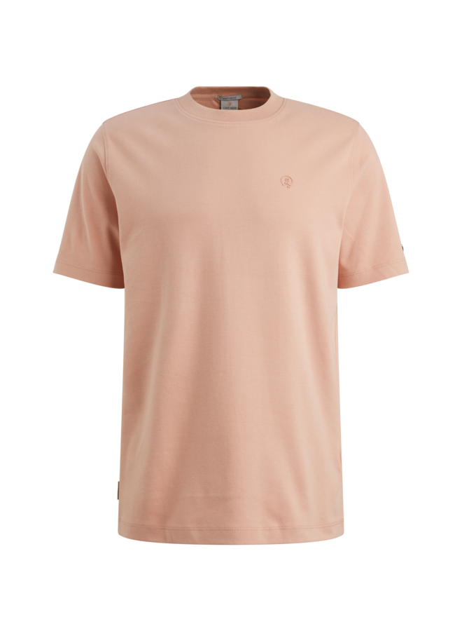 CTSS2603560 3018 Cast Iron Short sleeve r-neck regular fit interlock Cafe Creme