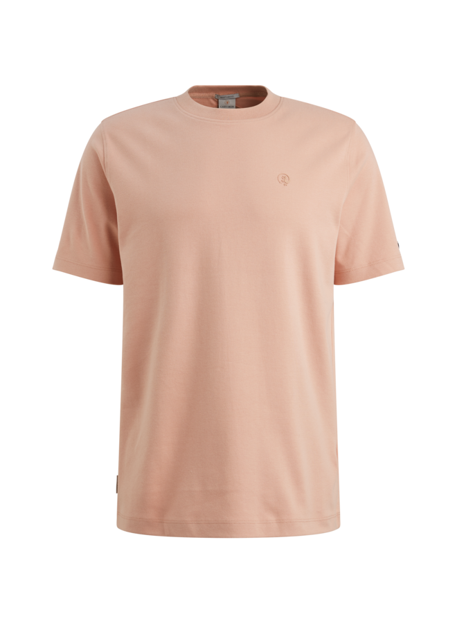 CTSS2603560 3018 Cast Iron Short sleeve r-neck regular fit interlock Cafe Creme